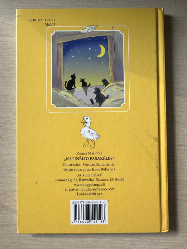 Katinėlio pasakėlės - Pranas Mašiotas, knyga 4