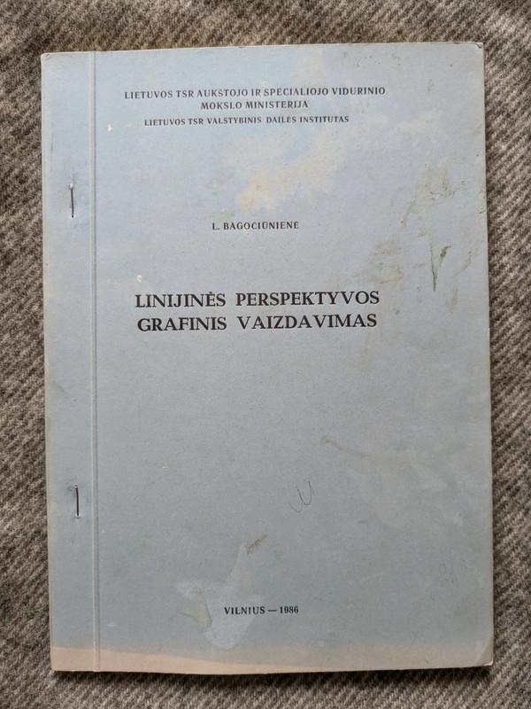 Linijinės perspektyvos grafinis vaizdavimas - L.Bagočiūnienė, knyga 2