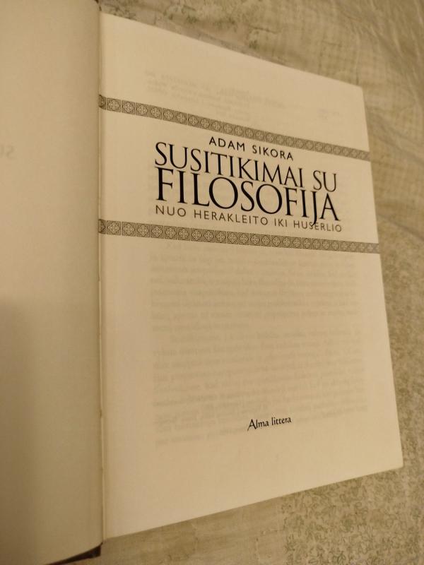 Susitikimai su filosofija - Adam Sikora, knyga 3