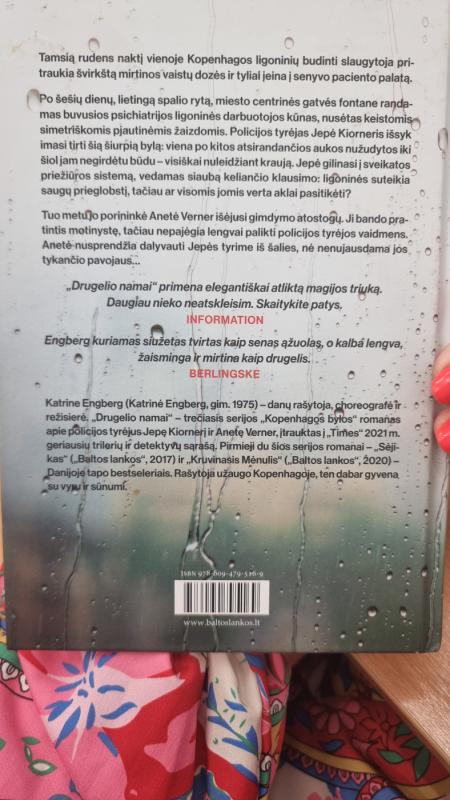 Drugelio namai - Katrine Engberg, knyga 3