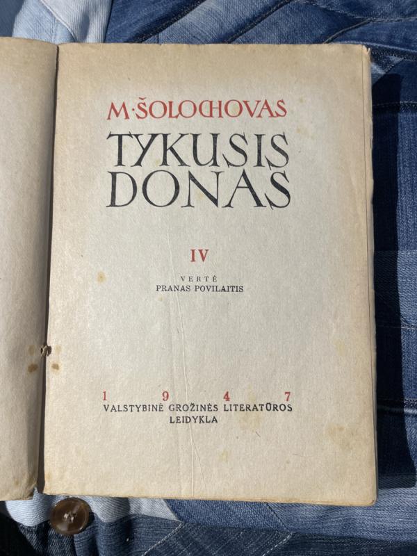 Tykusis Donas (IV tomas) - M. Šolochovas, knyga 3