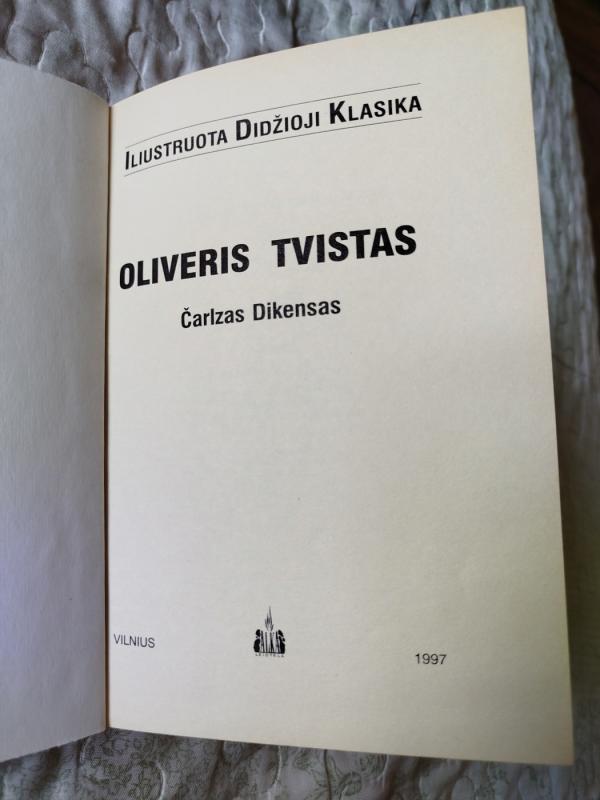 Oliveris Tvistas - Dikensas Čarlzas, knyga 3