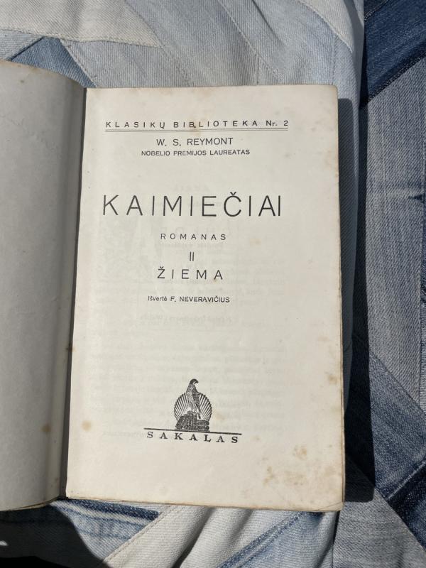 kaimieciai  II tomas - W. S. Reymont, knyga 3