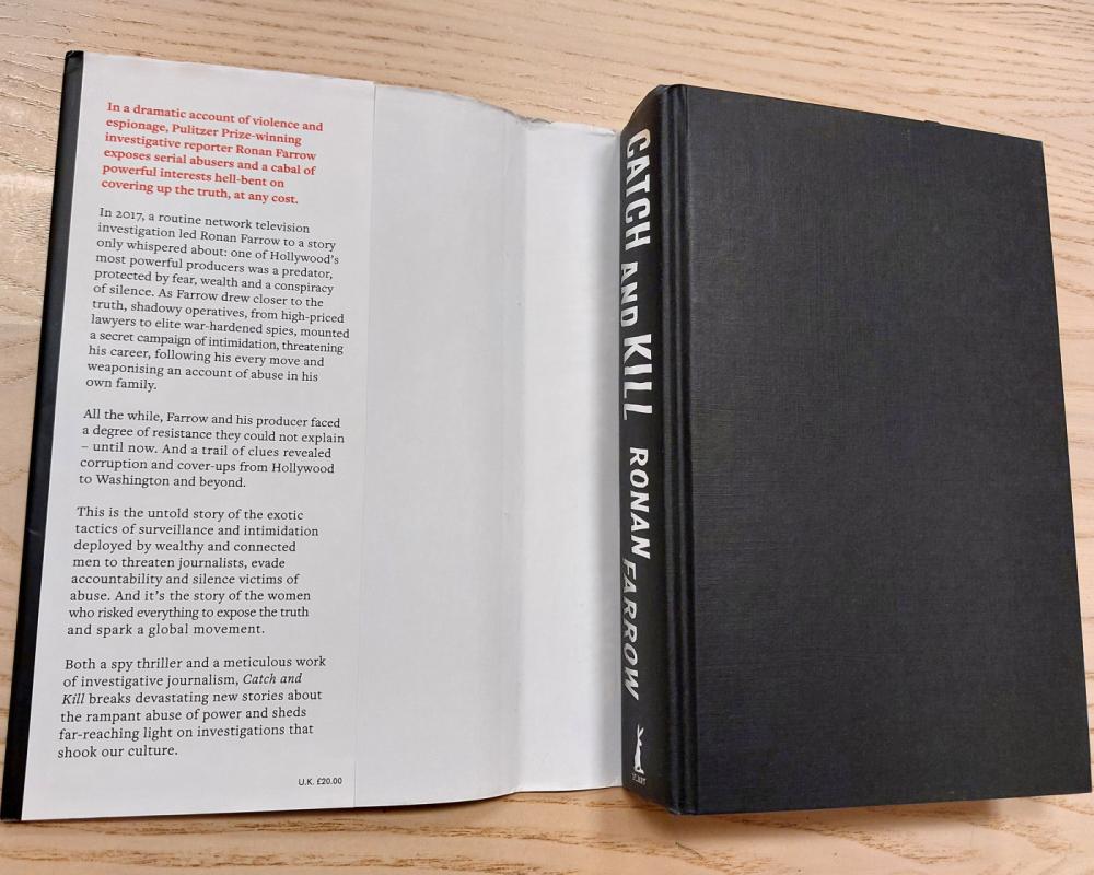 Catch and Kill: Lies, Spies and a Conspiracy to Protect Predators - Ronan Farrow, knyga 6