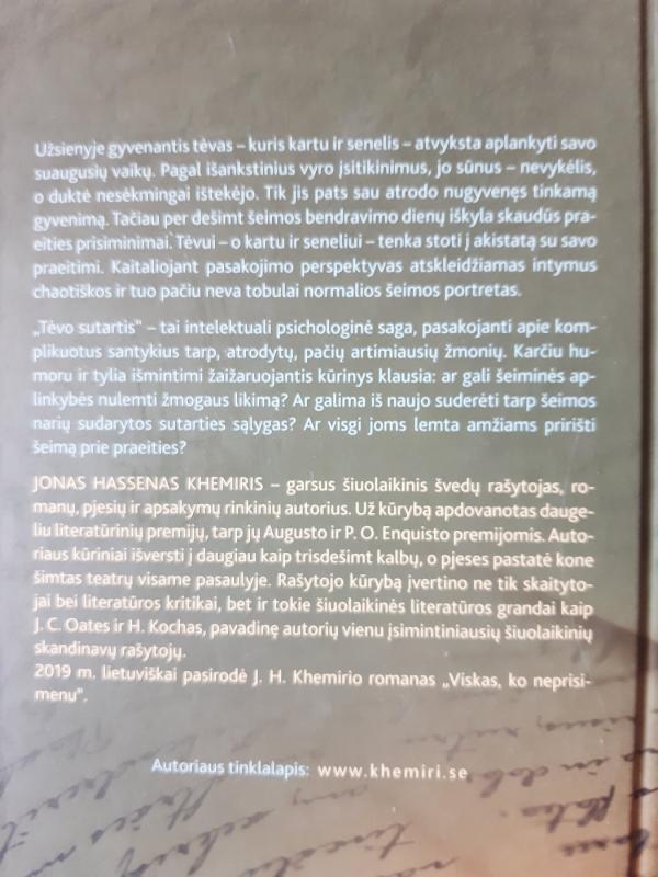 Tėvo sutartis - Jonas Hassen Khemiri, knyga 3