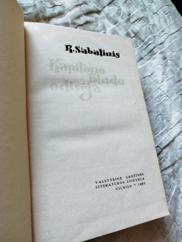 Kapitono Blado odisėja - Rafaelis Sabatinis, knyga 3
