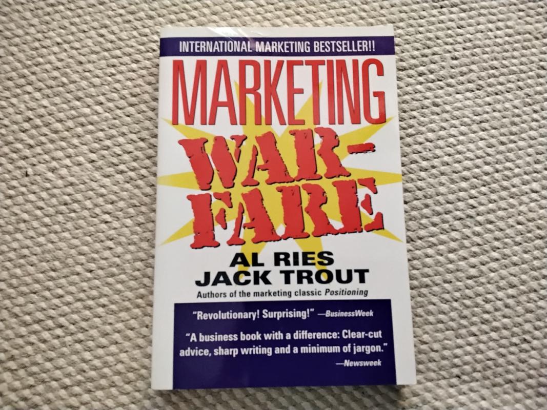 Marketing Warfare - Al Ries, Jack Trout, knyga