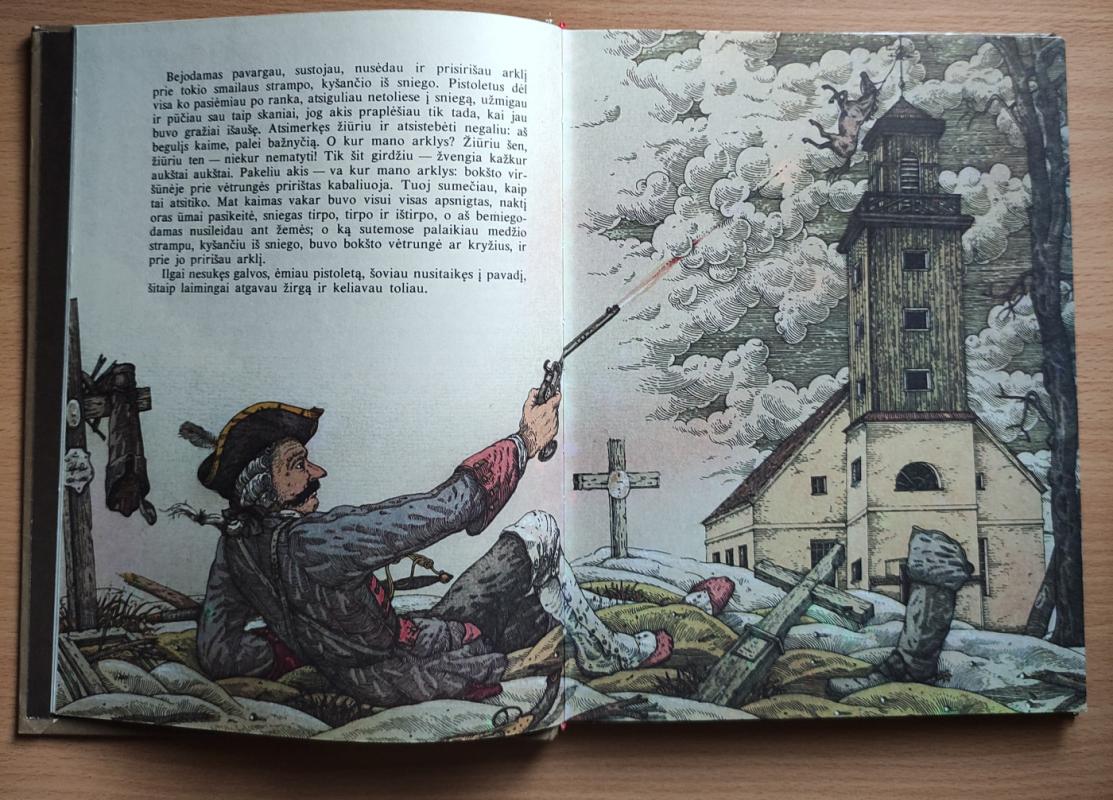 Baronas Miunhauzenas - Gotfrydas Augustas Biurgeris, knyga 4