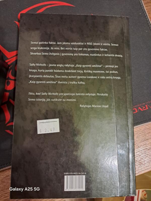 Kaip gyventi amžinai - Sally Nicols, knyga 2