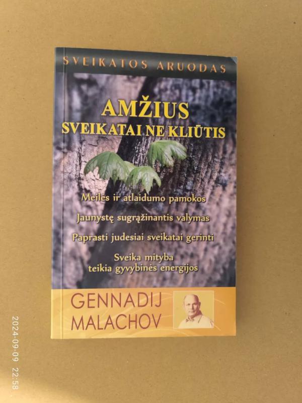 Amžius sveikatai ne kliūtis - Gennadij Malachov, knyga 2