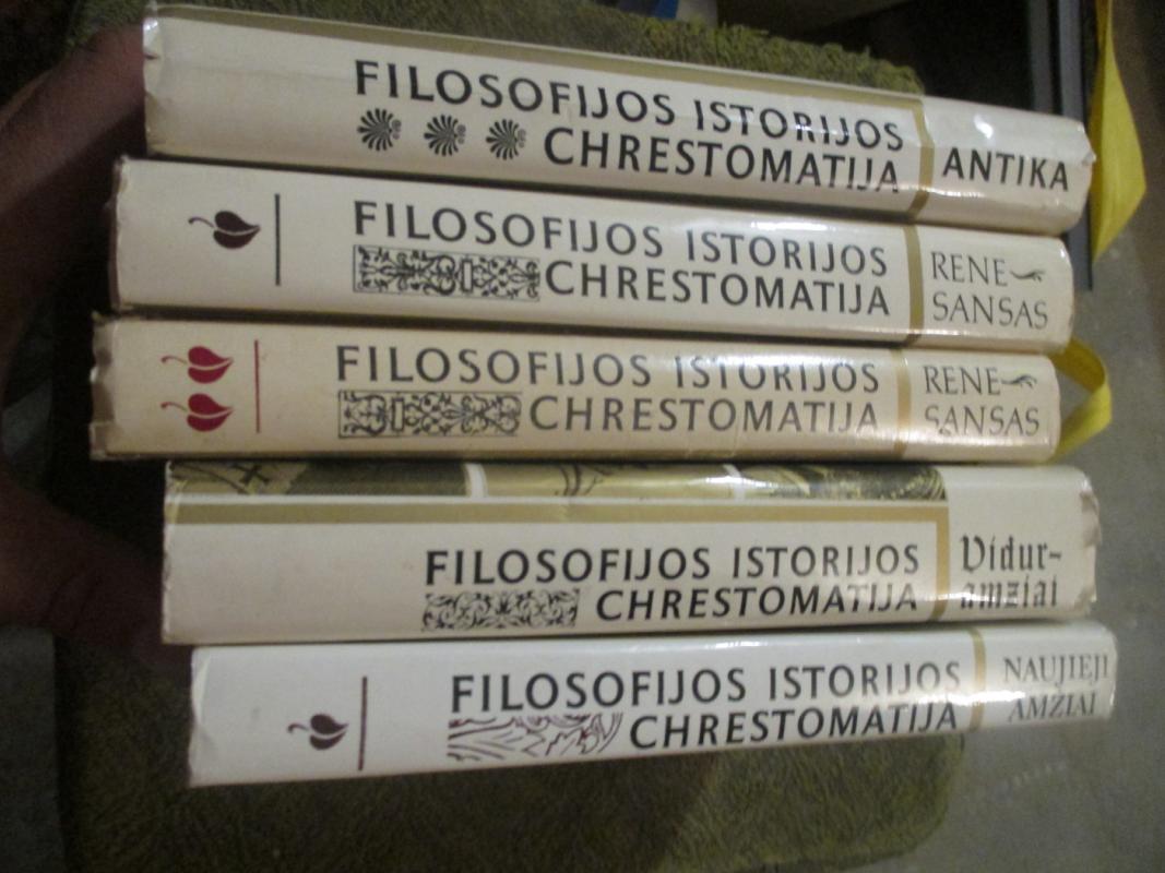 Filosofijos istorijos chrestomatija (5 tomai) - Autorių Kolektyvas, knyga 3