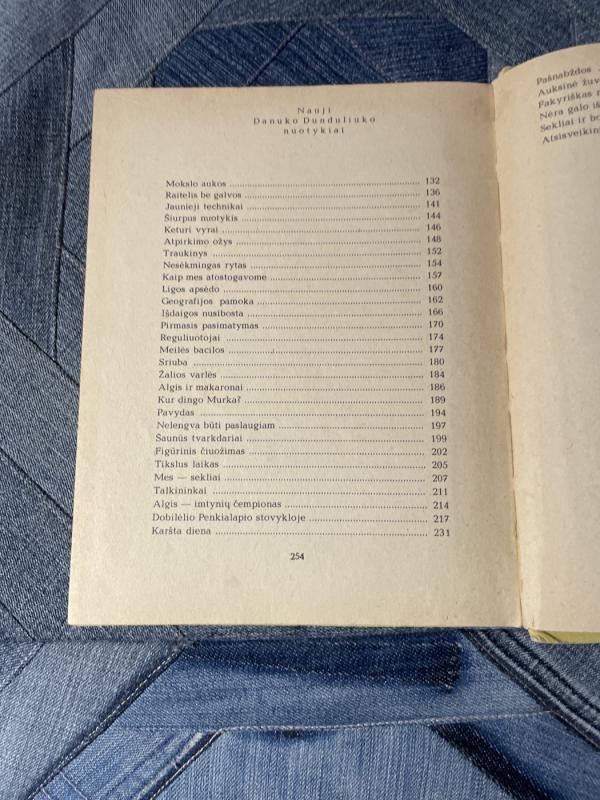 Danuko Dunduliuko nuotykiai - Vytautas Misevičius, knyga 6