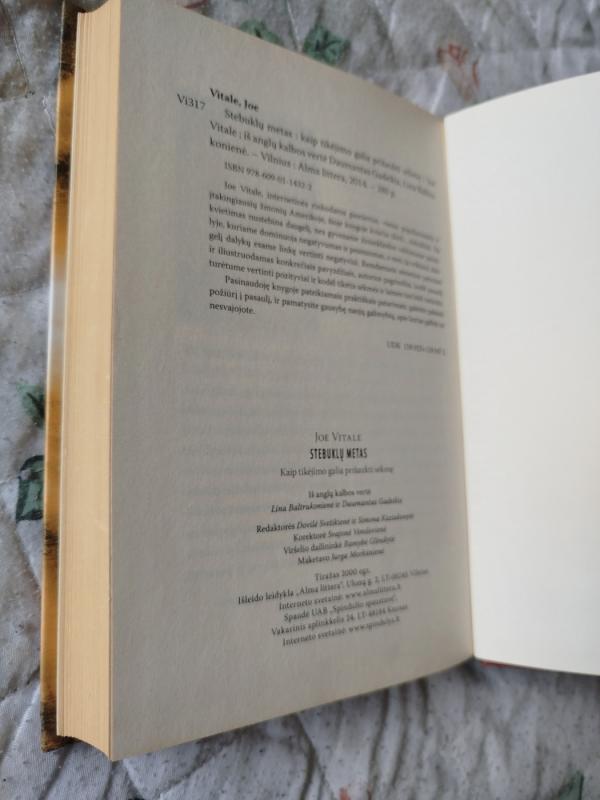 Stebuklų metas. Kaip tikėjimo galia prišaukti sėkmę - Joe Vitale, knyga 5