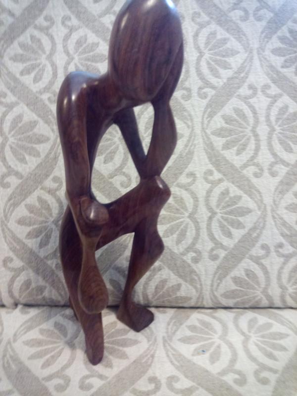 Medinė statulėlė - , namai ir interjeras 3