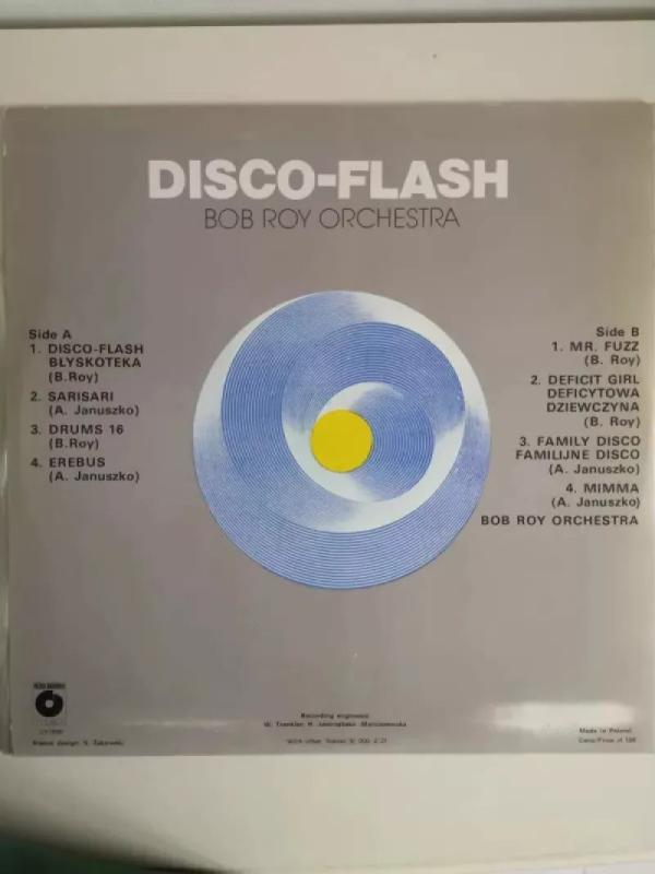 Bob Roy Orchestra - Disco-Flash - Bob Roy Orchestra, plokštelė 3