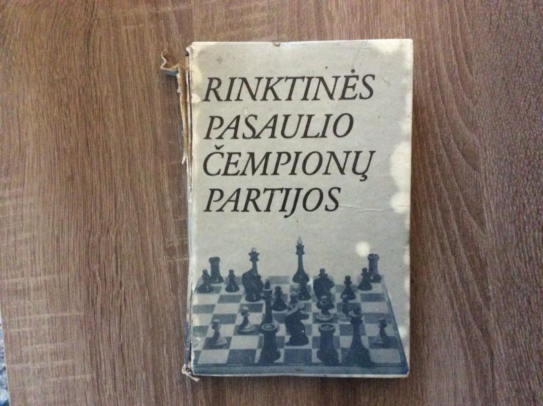 Rinktinės pasaulio čempionų partijos - Henrikas Puskunigis, knyga 2