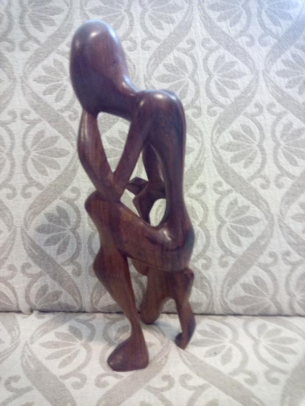 Medinė statulėlė - , namai ir interjeras 5