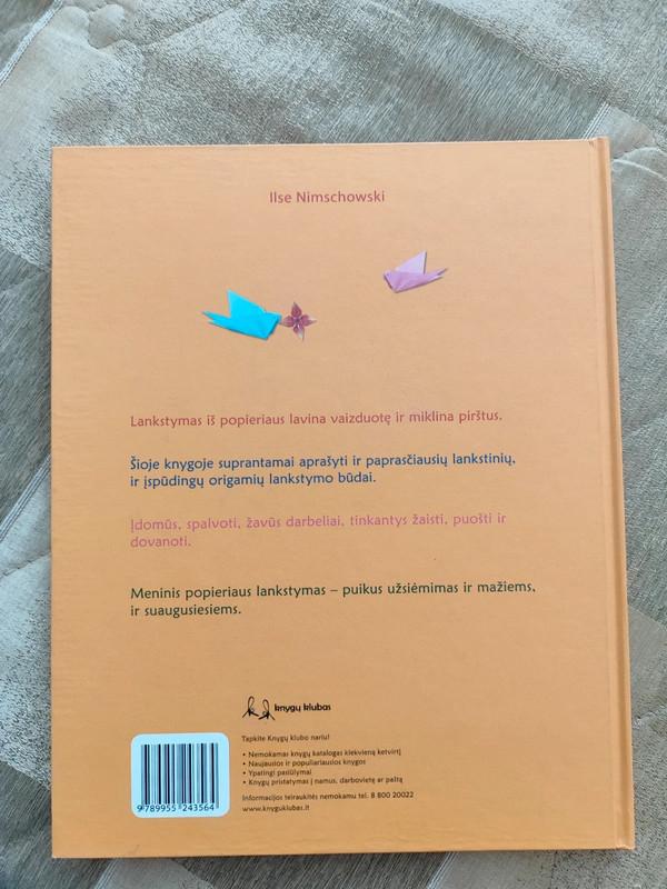 Nesudėtingi lankstiniai: meninio popieriaus lankstymo pamokos - Ilse Nimschowski, knyga 3