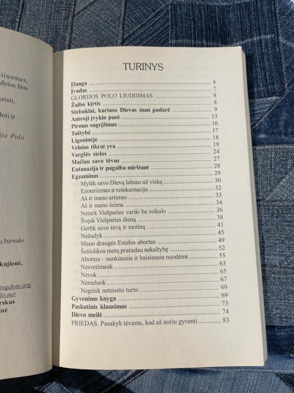 Aš stovėjau prie dangaus ir pragaro vartų - Glorija Polo, knyga 4