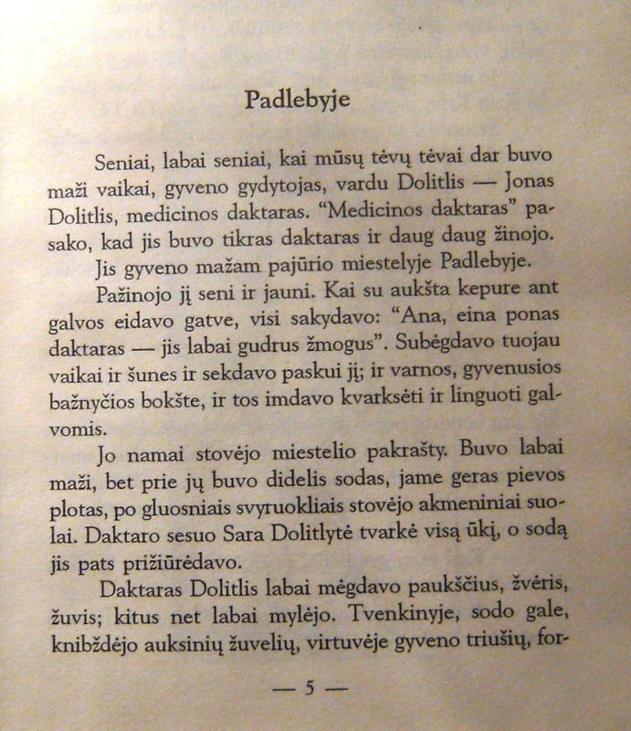 Daktaras Dolitlis - Hugh Lofting, knyga 6