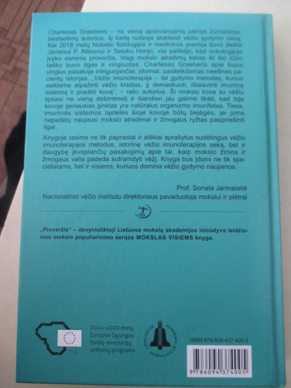 Proveržis. Imunoterapija prieš vėžį - Charles Graeber, knyga 3