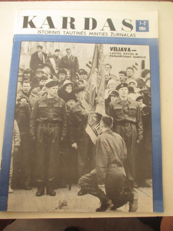 Kardas 1994 Nr. 1 - 2 - Autorių Kolektyvas, knyga 3