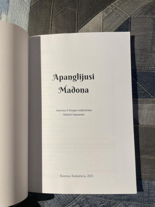 Apanglijusi Madona - Bakužė Samanota, knyga 3