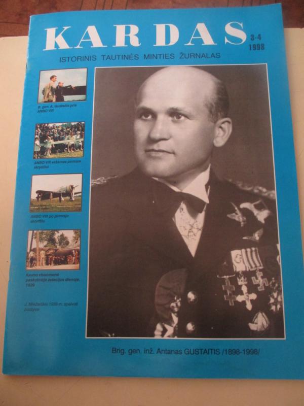 Kardas 1998 Nr. 3 - 4 - Autorių Kolektyvas, knyga 4