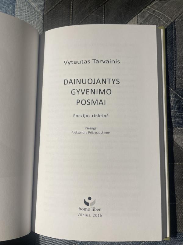 Dainuojantys gyvenimo posmai - Vytautas Tarvainis, knyga 3