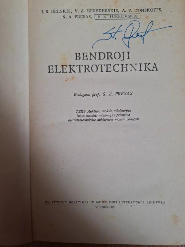 Bendroji elektrotechnika - Autorių Kolektyvas, knyga 3
