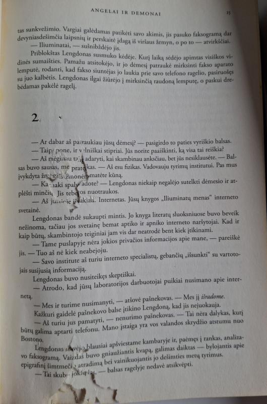 Angelai ir demonai - Dan Brown, knyga 6