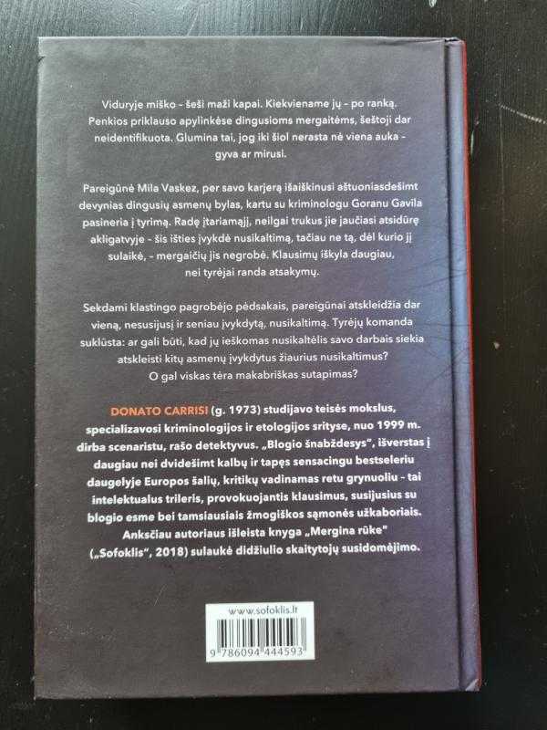 Blogio šnabždesys - Donato Carrisi, knyga 3