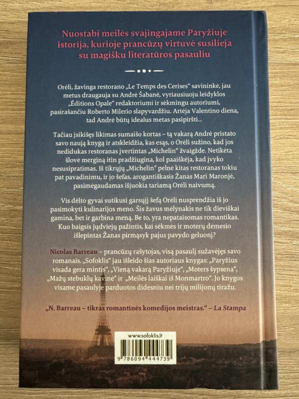 Vyšnių metas - Nicolas Barreau, knyga 3