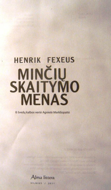 Minčių skaitymo menas. Kaip suprasti ir nepastebimai paveikti kitus - Henrik Fexeus, knyga 6