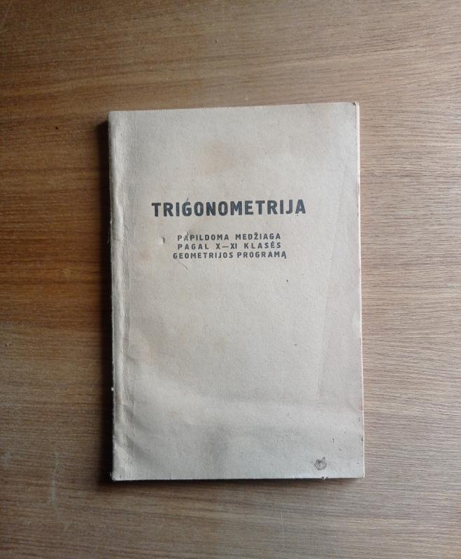 Trigonometrija - S. Novosiolovas, knyga