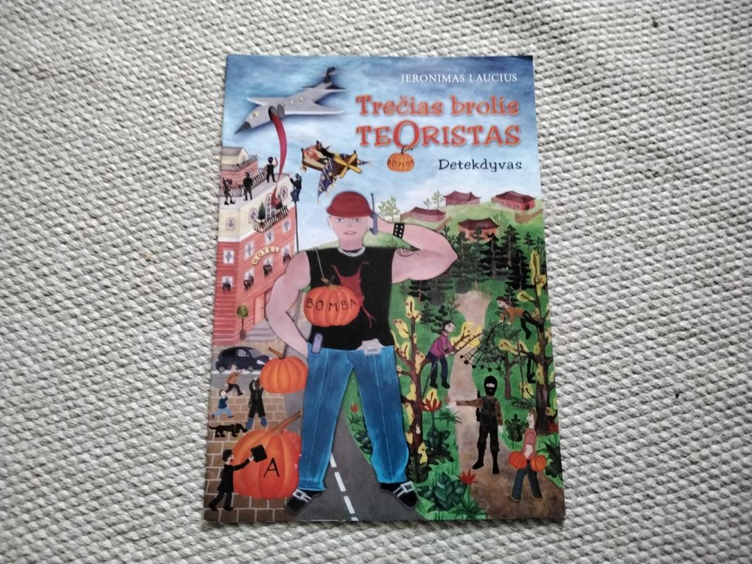 Trečias brolis teoristas - Laucius Jeronimas, knyga