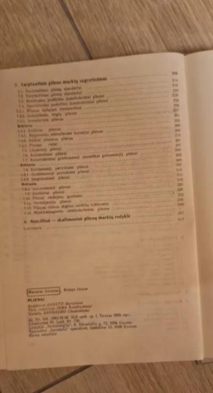 Plienai - A. Pavaras, ir kiti , knyga 6