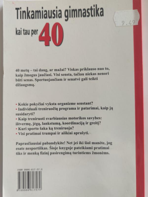 Tinkamiausia gimnastika kai tau per 40 - Autorių Kolektyvas, knyga 3