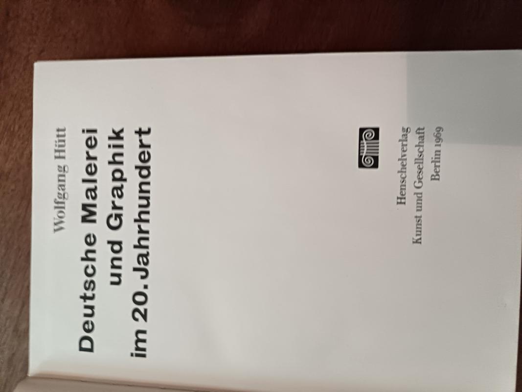 Deutsche Malerei und Graphik - Wofgang Hutt, knyga 4