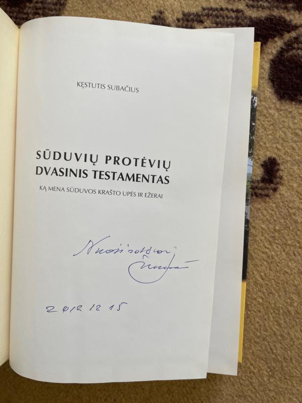 Sūduvių protėvių dvasinis testamentas - Kęstutis Subačius, knyga 3