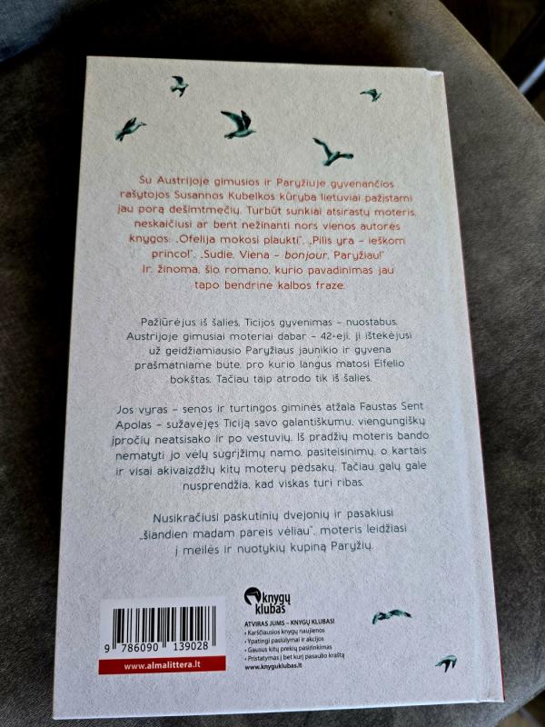 Šiandien madam pareis vėliau - Susanna Kubelka, knyga 3