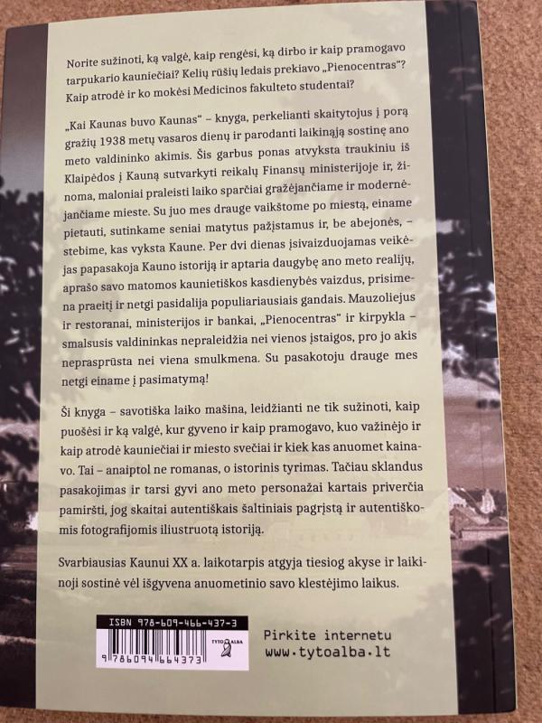 Kai Kaunas buvo Kaunas - Giedrė Milerytė-Japertienė, knyga 3