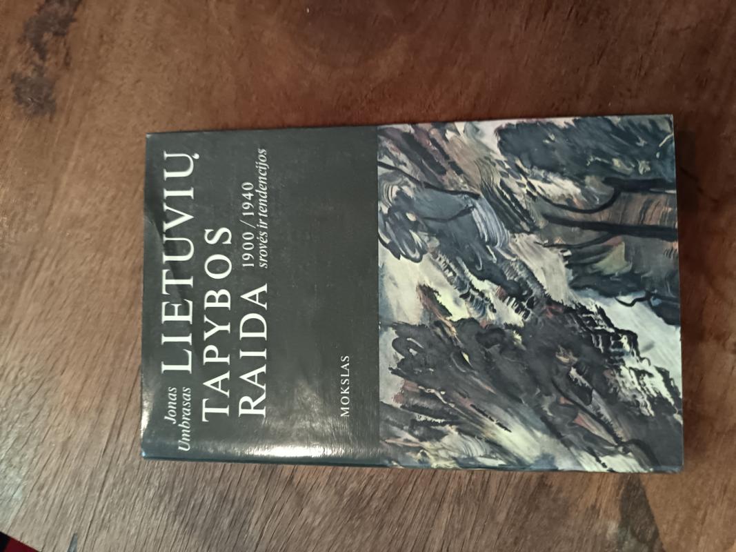 Lietuvos tapybos raida - Jonas Umbrasas, knyga 3