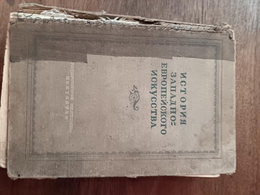 Vakarų Europos meno istorija - PROF. PUNINA, knyga 3