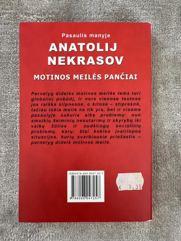 Motinos meilės pančiai - Anatolij Nekrasov, knyga 3