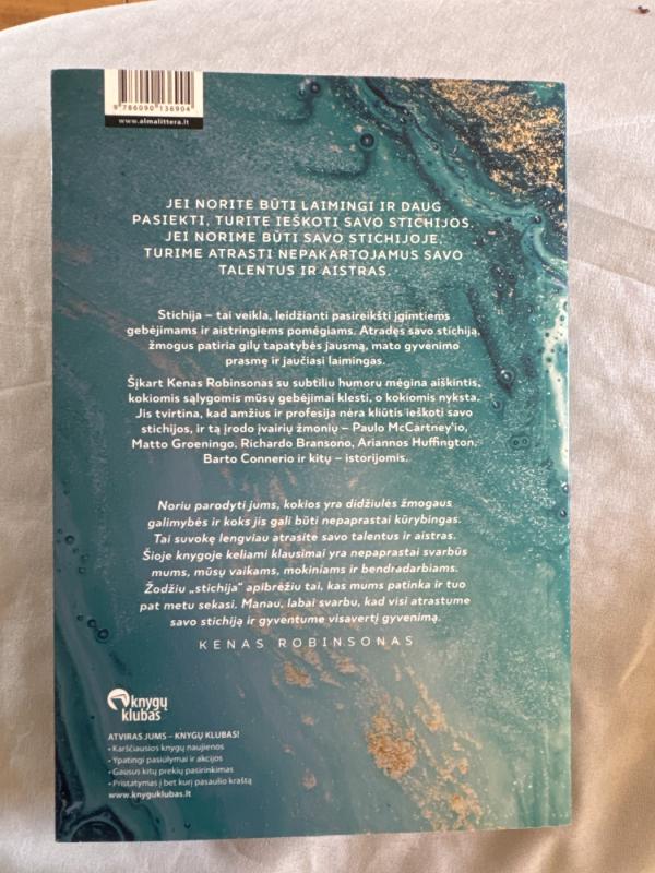 Savo stichijoje - Robinson Ken, knyga 3
