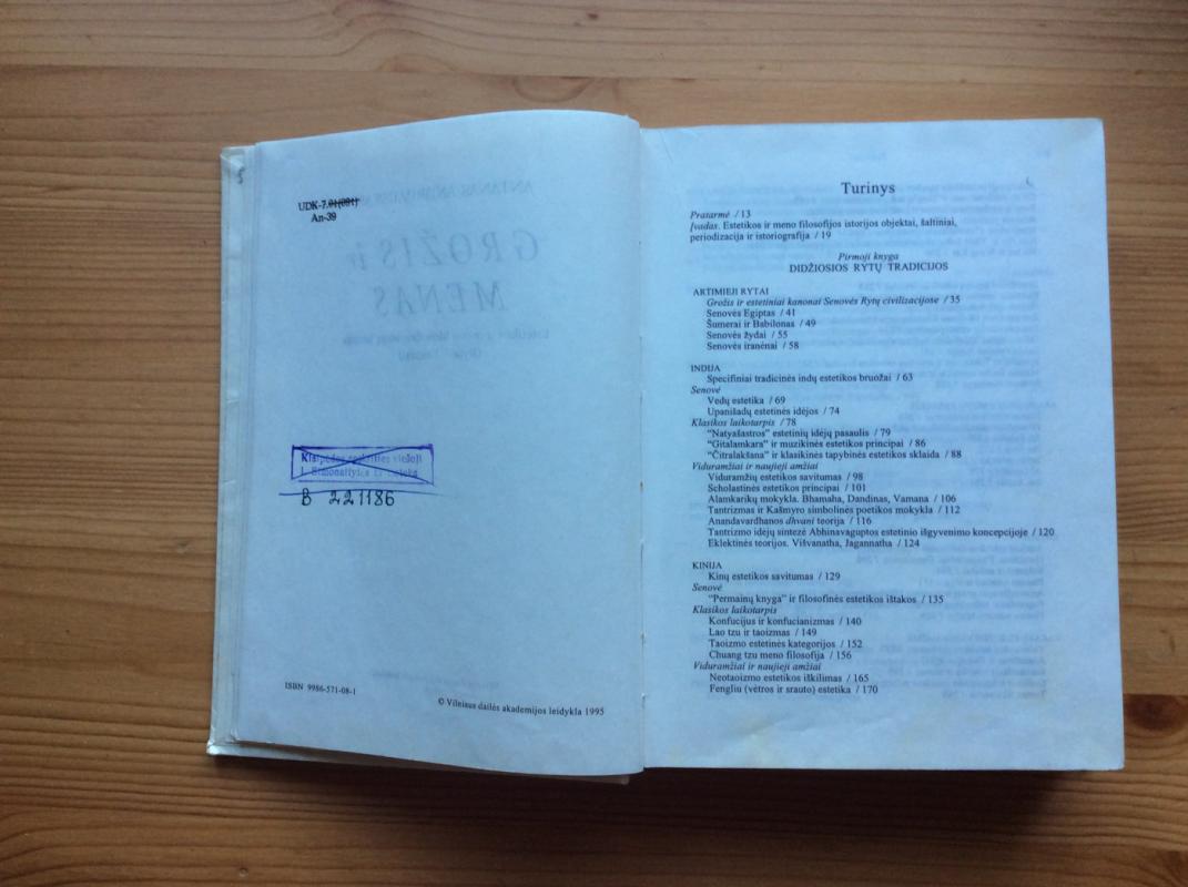 Grožis ir menas - Antanas Andrijauskas, knyga 3