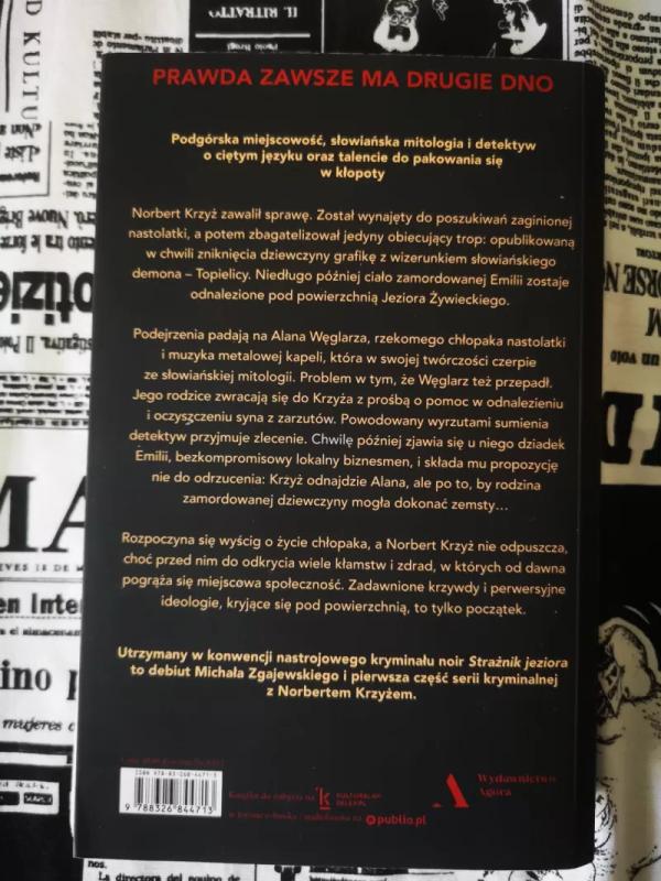 Strażnik jeziora - Michał Zgajewski, knyga 3