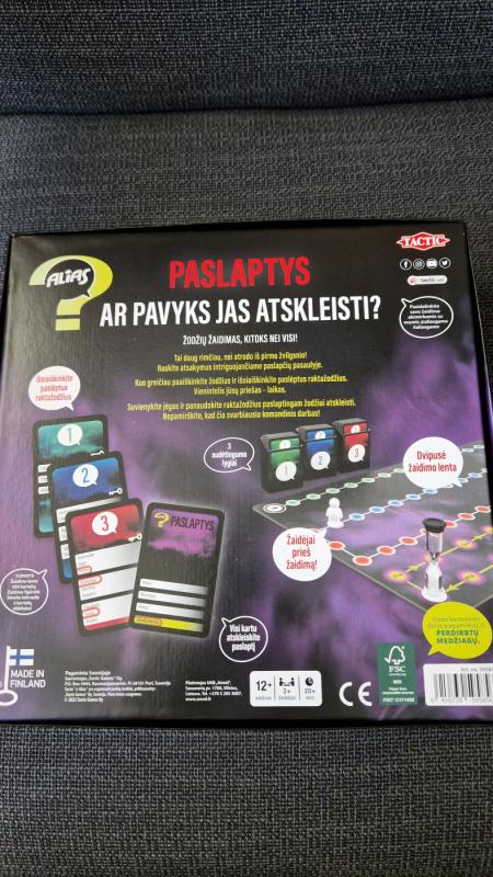 Alias paslaptys - , stalo žaidimas