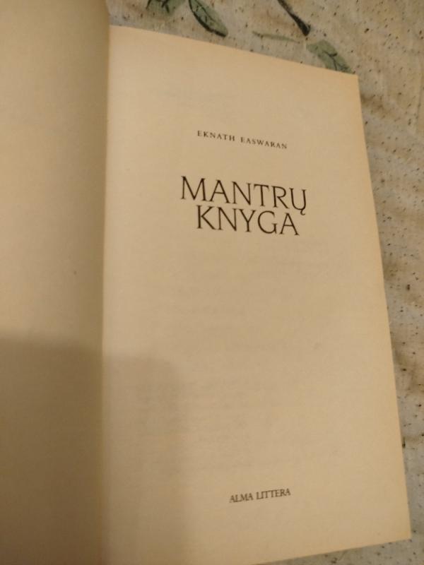 Mantrų knyga - Eknath Easwaran, knyga 3